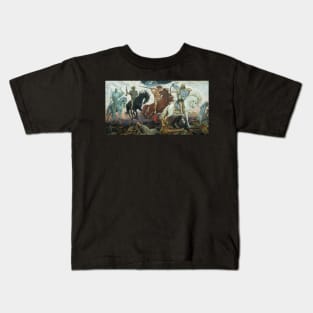 Four Horsemen Of The Apocalypse Kids T-Shirt